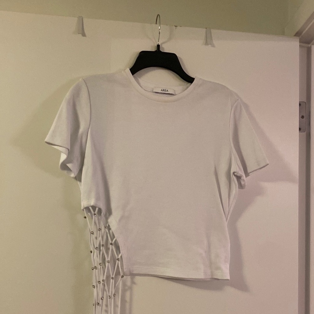 AREA NYC White Tshirt
